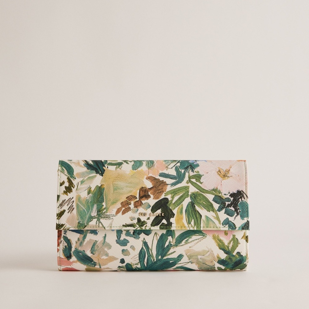 Ted Baker London Cream Clutch Wristlet